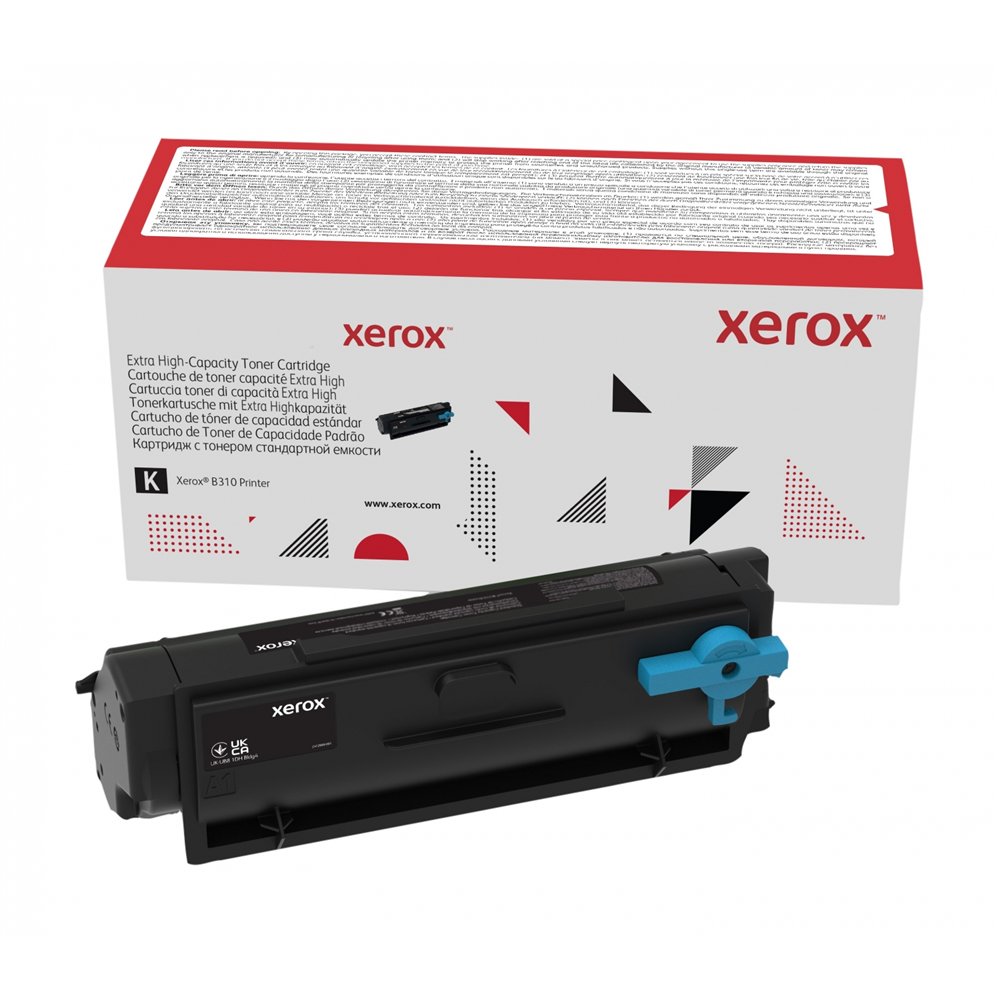 cartucho de tóner xerox b310/b305/b315 original de capacidad extra (20000 páginas) negro