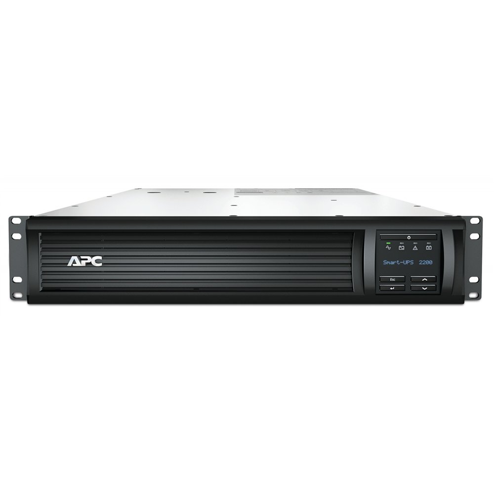 APC Smart-UPS LÍnea interactiva 2200VA 1980W 9 salidas AC 2U Negro