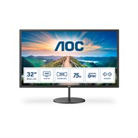 monitor aoc v4 2560 x 1440 pixeles 2k ultra hd led 31.5p negro