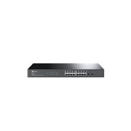 Tp-link switch gestionado l2/l2+ gigabit ethernet (10/100/1000) negro