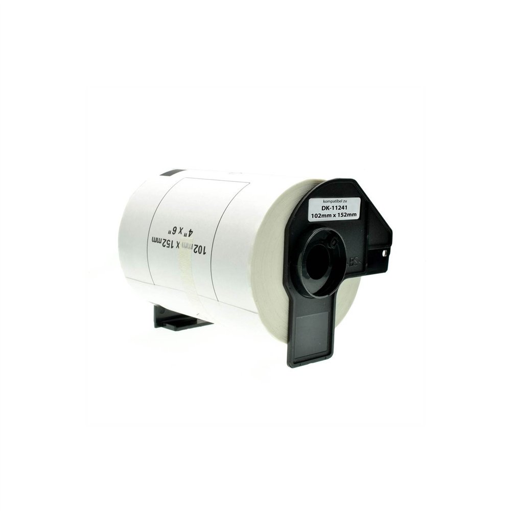 Rollo etiquetas precortadas compatible brother dk11241