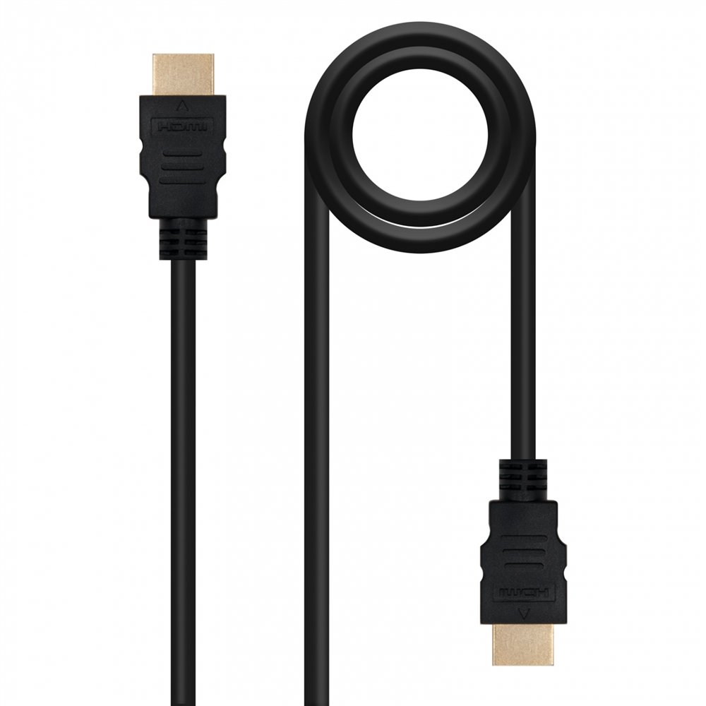 Nanocable cable hdmi tipo-a estandar macho a macho 1.5m negro