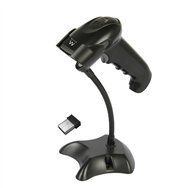 Ewent lector de cã³digo de barras portã¡til 1d/2d led negro