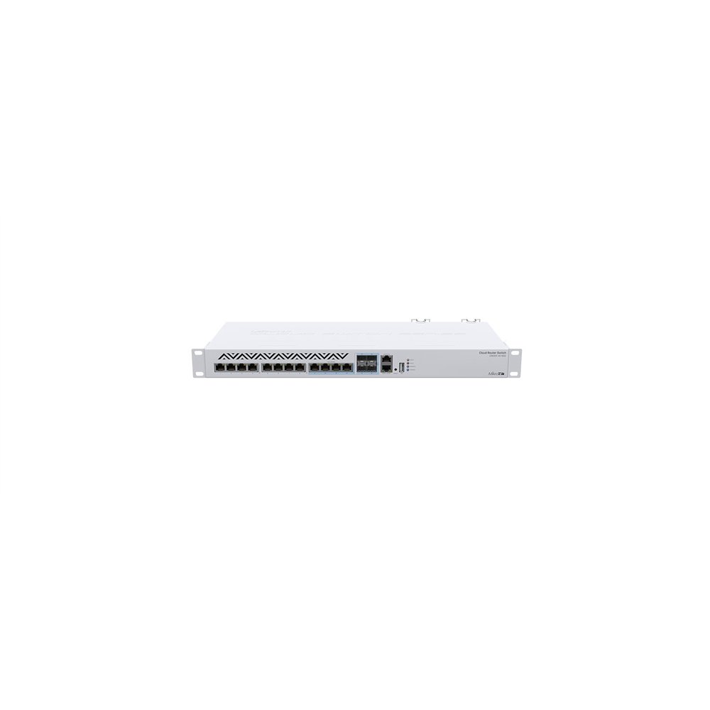 Mikrotik switch l3 10g ethernet (100/1000/10000) 1u blanco
