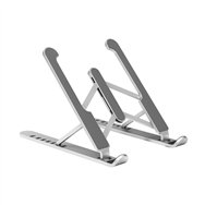 aisens soporte de sobremesa ajustable para portatil / tablet, 10 - 15p plata