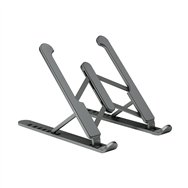 aisens soporte de sobremesa ajustable para portatil / tablet, 10 - 15p gris oscuro