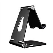 Aisens soporte de sobremesa tamaã±o m ajustable (2 pivotes) para movil / tablet, negro