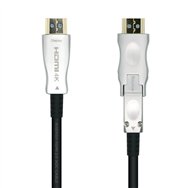 Aisens cable hdmi tipo-a estandar macho a hdmi tipo-d micro v2.0 aoc desmontable premium alta velocidad negro