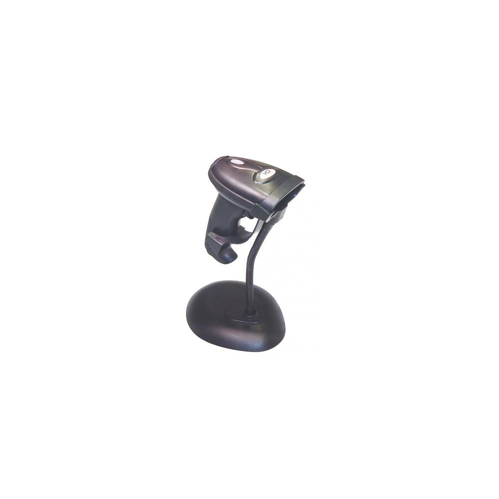 Posiflex scanner 10pos lector de códigos de barras portátil 1d laser negro
