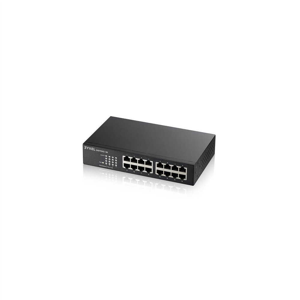 Zyxel gs1100-16 no administrado gigabit ethernet (10/100/1000)