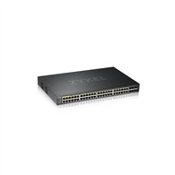 Zyxel gs2220-50hp-eu0101f switch gestionado l2 gigabit ethernet (10/100/1000) energí­a sobre ethernet (poe) negro