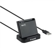 Tooq lector de tarjetas inteligentes dnie vision usb 2.0, negro