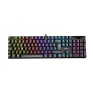 krom kasic teclado led usb qwerty inglés negro