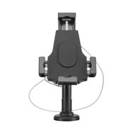 aisens soporte antirobo de sobremesa / pared ajustable (1 pivote) para tablet, negro