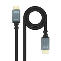 nanocable cable hdmi 2.1 iris 8k a/m-a/m, negro, 1.5 m