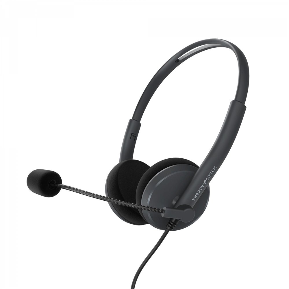 Energy sistem office 2 auriculares alã¡mbrico diadema oficina/centro de llamadas antracita