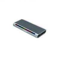 Tooq shinobi caja externa para unidad de estado sólido (ssd) gris m.2
