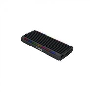tooq shinobi caja externa para unidad de estado sólido (ssd) negro m.2