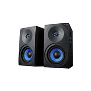 woxter dl-410 fx de 1 ví­a negro, azul alámbrico 150 w