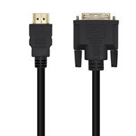 Aisens cable dvi a hdmi, dvi 18+1/m-hdmi a/m, negro, 3.0m