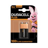duracell plus 100 baterí­a de un solo uso 9v alcalino