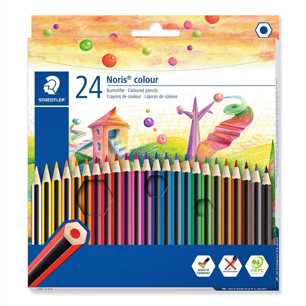 Staedtler noris colour 185 multicolor 24 pieza(s)