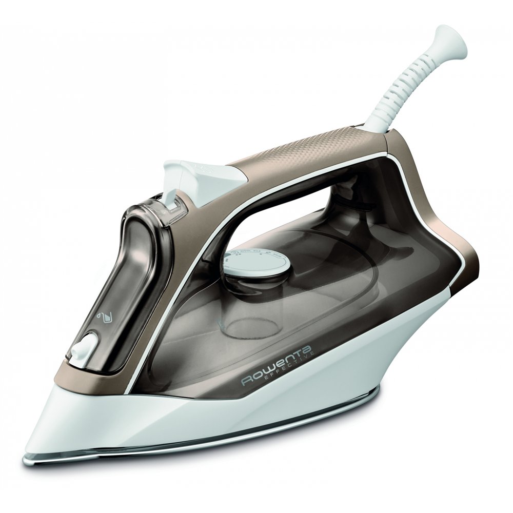 Rowenta effective + dx1635 plancha a vapor suela de acero inoxidable 2400 w marrã³n