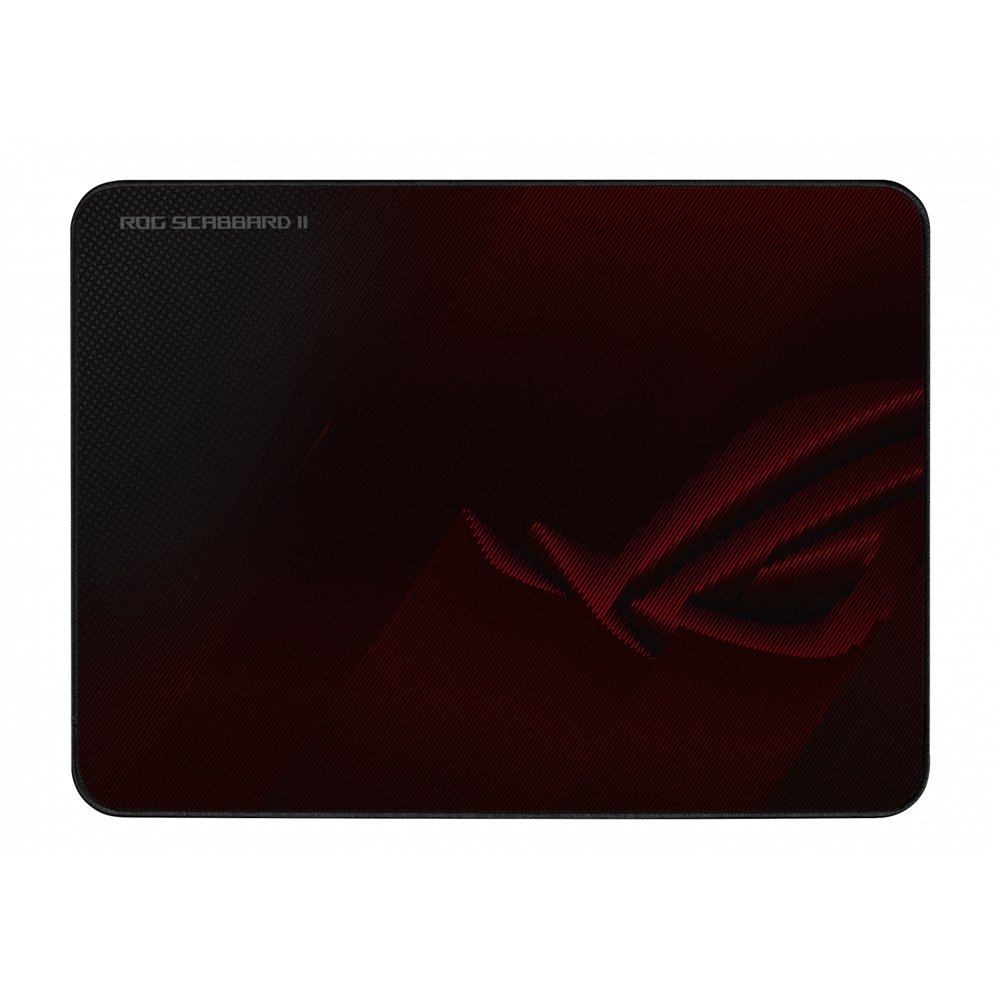 Asus rog scabbard ii alfombrilla de ratón para juegos rojo