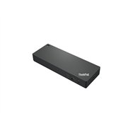Lenovo 40b00300eu base para portátil y replicador de puertos alámbrico thunderbolt 4 negro, rojo