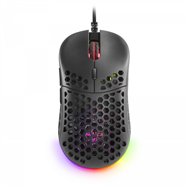 Mars gaming mm55 negro ratã³n gaming rgb chroma ultra-ligero 55g 12800 dpi