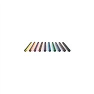 Milan ergo negro, azul, marrón, verde, azul claro, naranja, rosa, púrpura, rojo, amarillo 10 pieza(s)