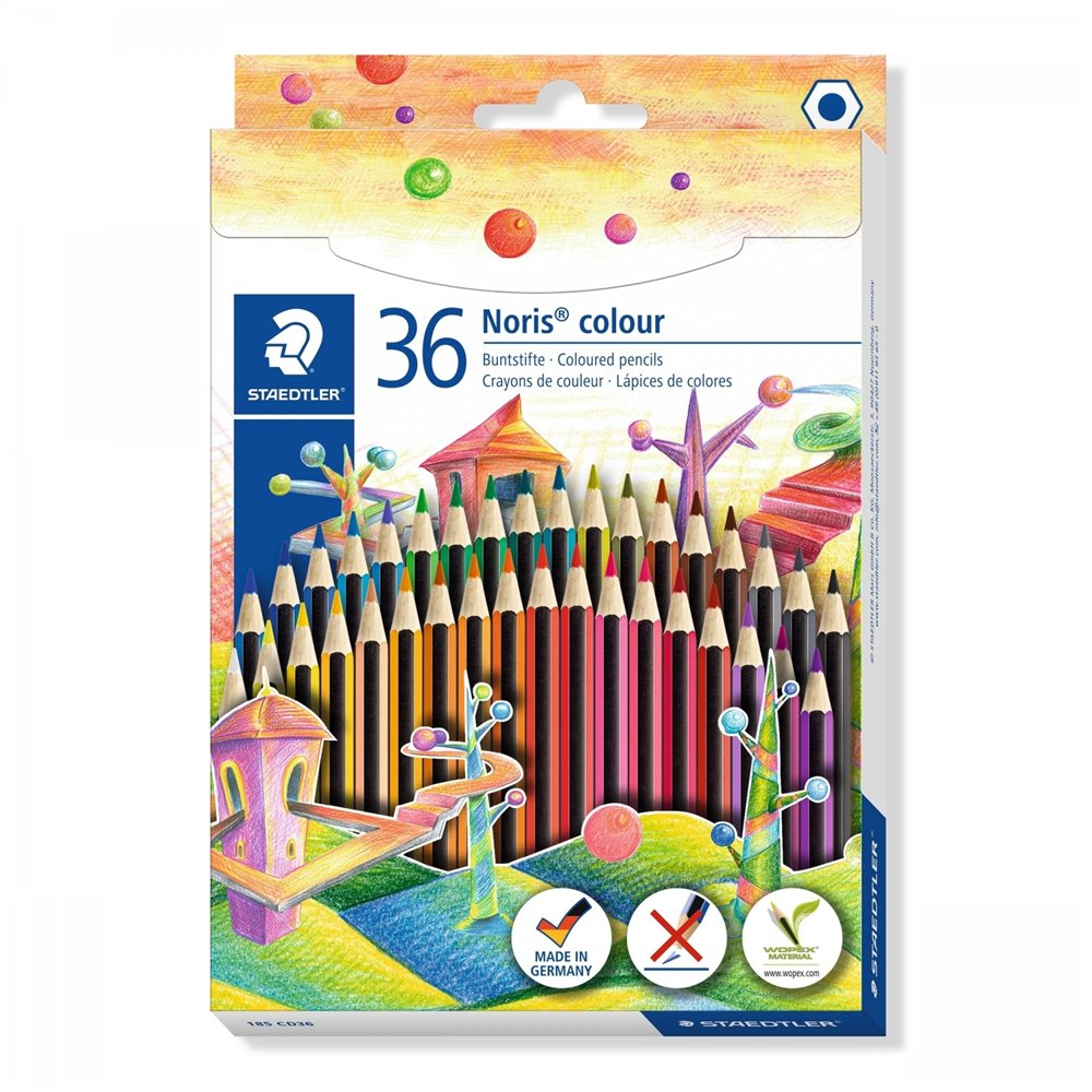Staedtler noris colour 185 multicolor 36 pieza(s)