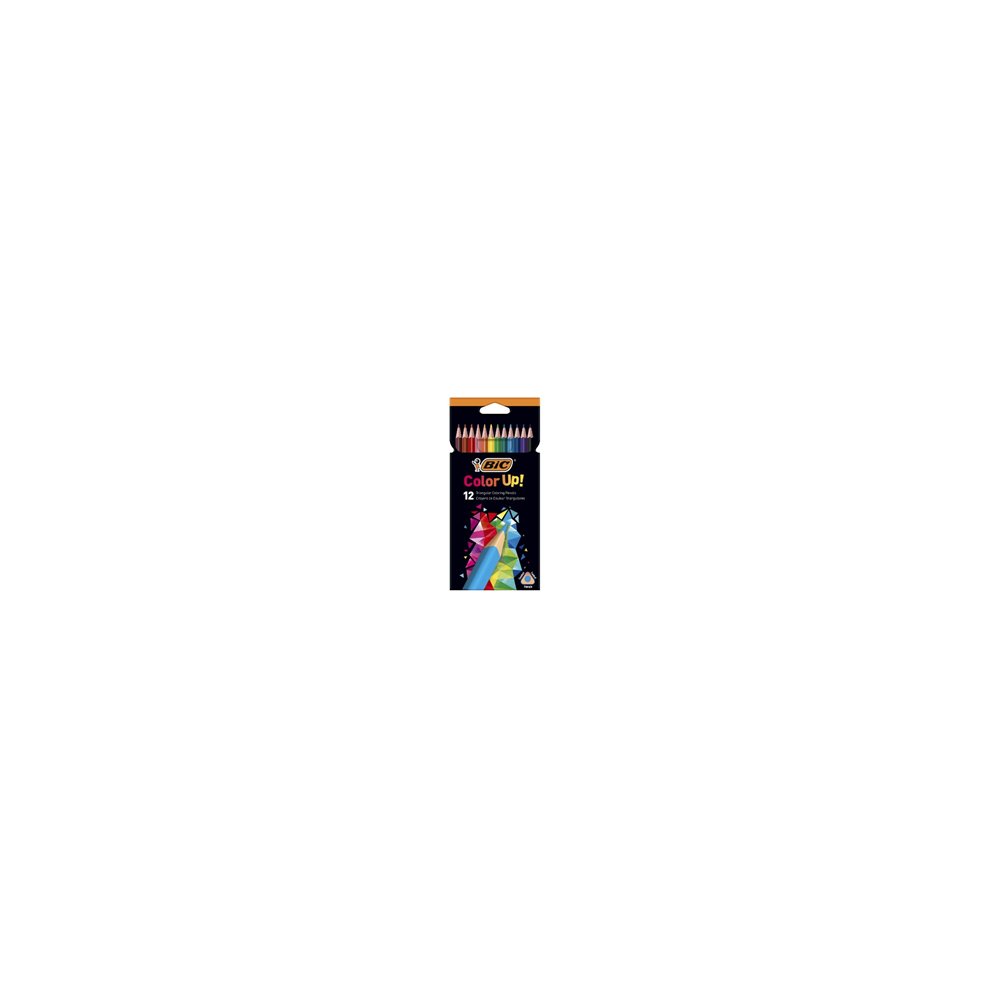Bic 950527 lápiz de color negro, azul, marrón, verde, rojo, violeta, amarillo 12 pieza(s)