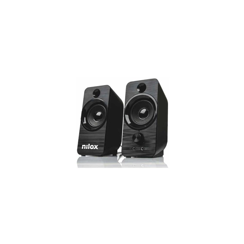 nilox altavoces de 6w con conexión usb