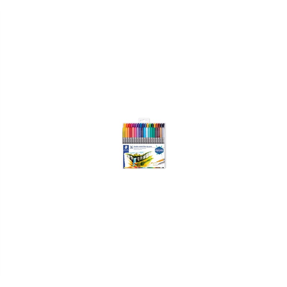 Staedtler 3200 rotulador fino/extragrueso multicolor 36 pieza(s)