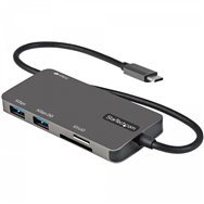 Startech.com adaptador multipuertos usb c - usb c a hdmi de 4k - 100w de entrega de alimentación pd - sd - microsd - hub ladrón 