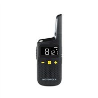 Motorola xt185 two-way radios 16 canales 446.00625 - 446.19375 mhz negro
