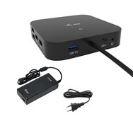 i-tec usb-c hdmi dp docking station with power delivery 100 w + universal charger 112 w