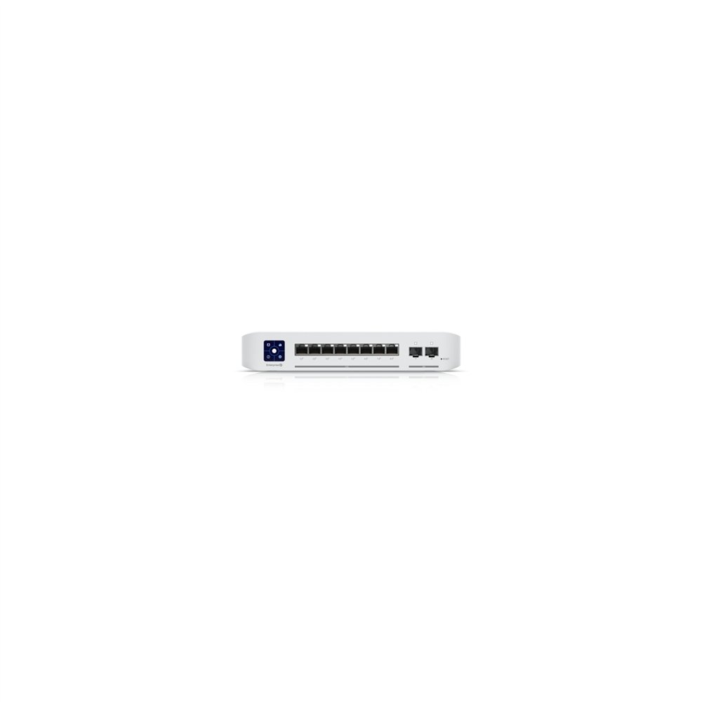 ubiquiti networks unifi enterprise 8 poe gestionado l3 2.5g ethernet (100/1000/2500) energí­a sobre ethernet (poe) acero inoxida