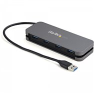 Startech.com hb30am4ab hub de interfaz usb 3.2 gen 1 (3.1 gen 1) type-a 5000 mbit/s negro, gris