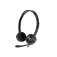 Natec canary go auriculares alámbrico diadema oficina/centro de llamadas negro