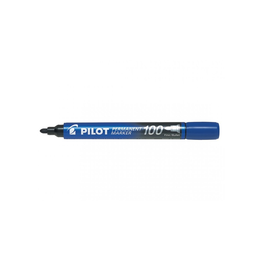 pilot permanent marker 100 azul
