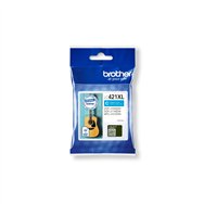 Brother lc-421xlc cartucho de tinta 1 pieza(s) original alto rendimiento (xl) cian