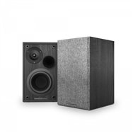 energy sistem studio monitor 2 bluetooth de 2 ví­as gris, madera inalámbrico y alámbrico 50 w