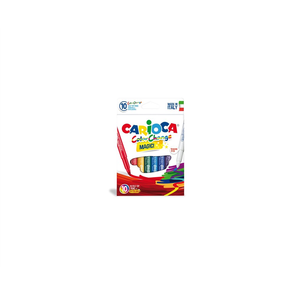 Carioca colorchange rotulador extra-grueso multicolor 10 pieza(s)