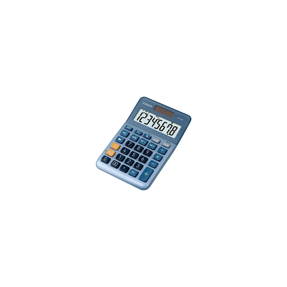 Casio ms-80e calculadora bolsillo calculadora financiera azul