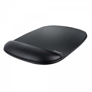 startech.com b-ergo-mouse-pad alfombrilla para ratón negro