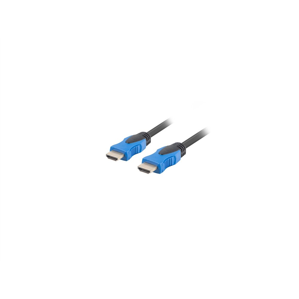 Lanberg ca-hdmi-20cu-0045-bk cable hdmi 4,5 m hdmi tipo a (estándar) negro, azul