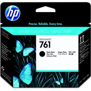 hp cabezal de impresión designjet 761 negro mate/negro mate