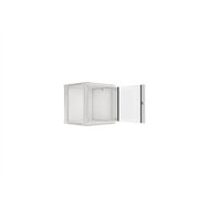 Lanberg wf01-6612-10s armario rack 12u bastidor de pared gris